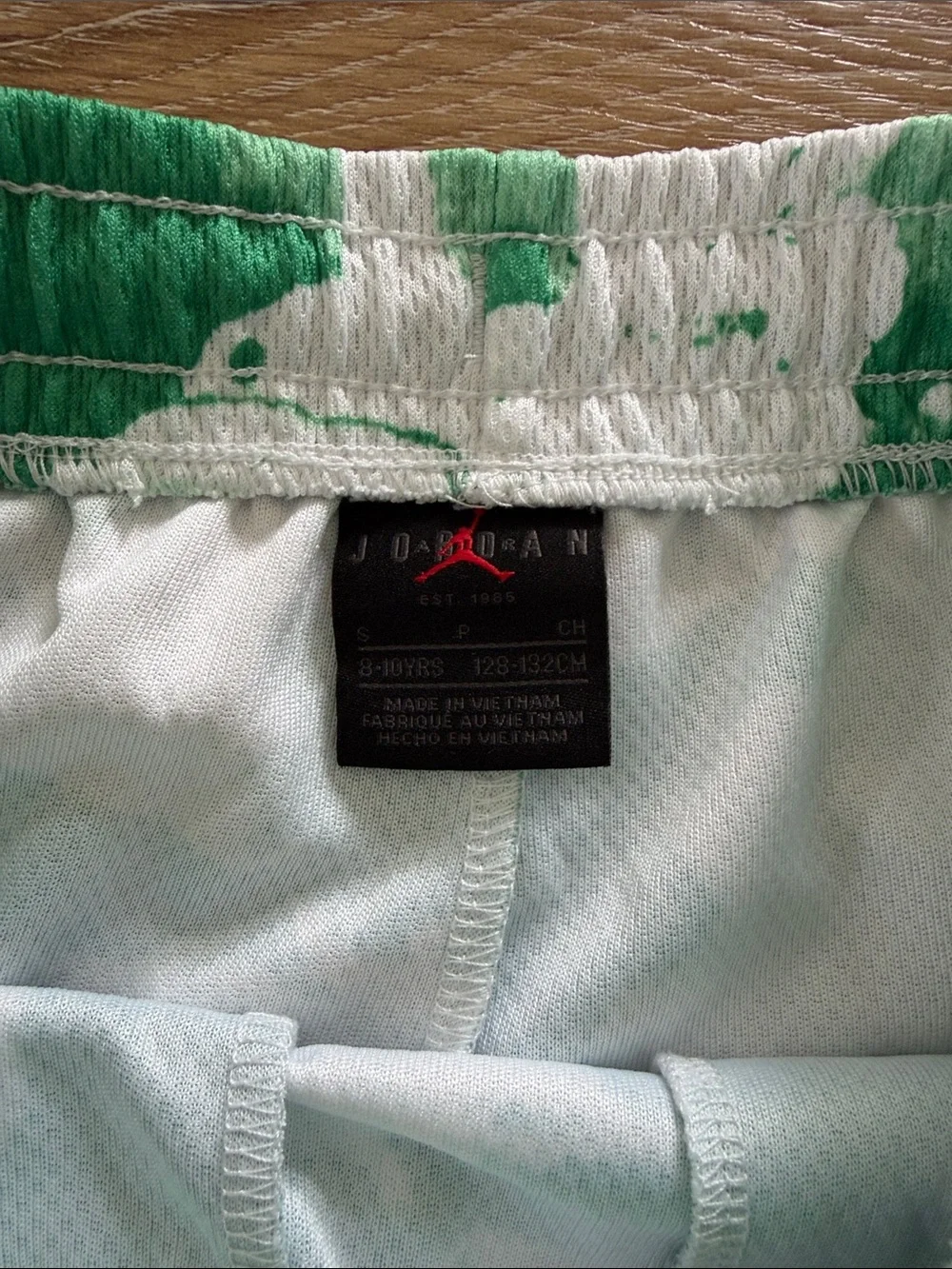 Jordan Watercolor Remix shorts. Youth Size S